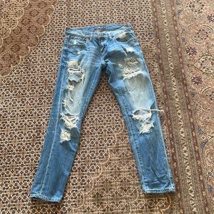 Lucky brand distressed jeans